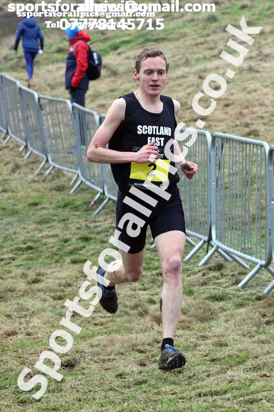 Inter District senior men and juniors, 2018 Simplyhealth Great Edinburgh International XCountry. Photo: David T. Hewitson/Sports for All Pics